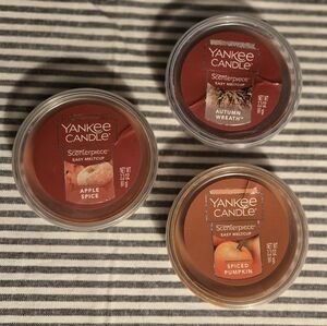 (3) Yankee Candle Wax Melts in Autumn Scente